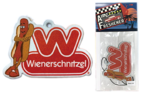 レオ Wiener 【送料無料】【アメリカン雑貨】エアフレッシュナー【WienerSchnitzel】【アメリカ】【USA】【アメキャラ】【芳香剤】【車】【香り】 【消臭】【インテリア】【雑貨】【グッズ】【かわいい】