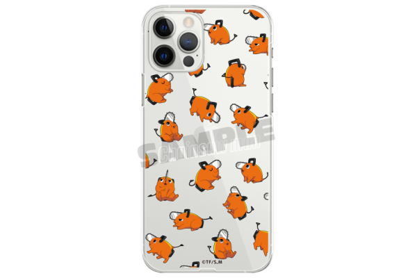 cm-0001-ip78-10 【チェンソーマン】ハードスマホケース【ポチタ