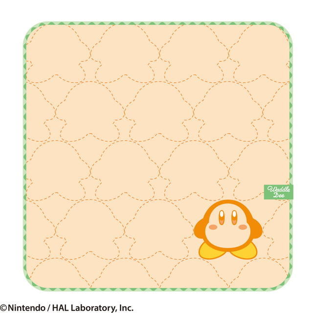マル4584017100　【送料無料】【星のカービィ】ミニタオル【ここだよワドルディ】【ワドルディ】【シルエット】【カービィ】【カービー】【ゲーム】【アニメ】【任天堂】【タオル】【たおる】【ハンカチ】【ハンドタオル】【雑貨】【グッズ】【かわいい】