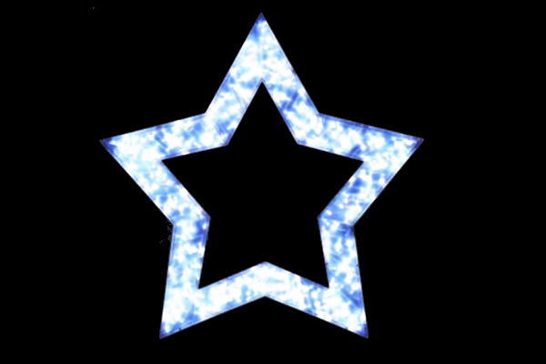 アミABM-STAR-L 【大型商品】【イルミネーション】オン・ザ・スター【大】【ホワイト】【白】【星】【LED】【ライト】【光】【電飾】【装飾】【飾り】【モチーフ】【オブジェ】【パーティー】【イベント】【クリスマス】【雑貨】【グッズ】【かわいい】