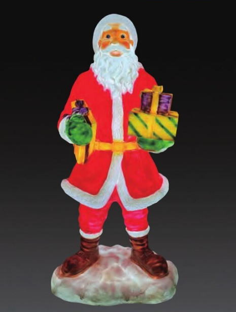 アミANTM-SANTA 【大型商品】【イルミネーション】サンタ【サンタクロース】【LEDナチュマル】【ライト】【光】【電飾】【装飾】【飾り】【モチーフ】【オブジェ】【パーティー】【イベント】【クリスマス】【雑貨】【グッズ】【かわいい】