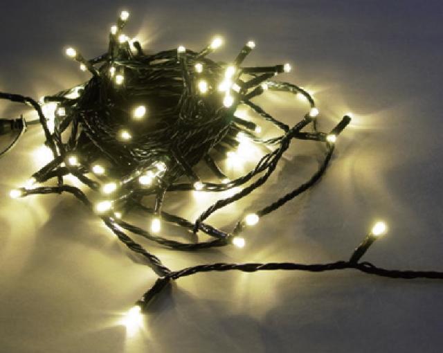 コロRTG100CG　【イルミネーション】ラスターライト100球【シャンパンゴールド】【金】【グリーンコード】【きれい】【美しい】【光】【冬】【クリスマス】【ツリー】【パーティー】【イベント】【飾り】【エコ】【電飾】【LED】【野外】【屋外】【雑貨】【グの通販は 8,003円