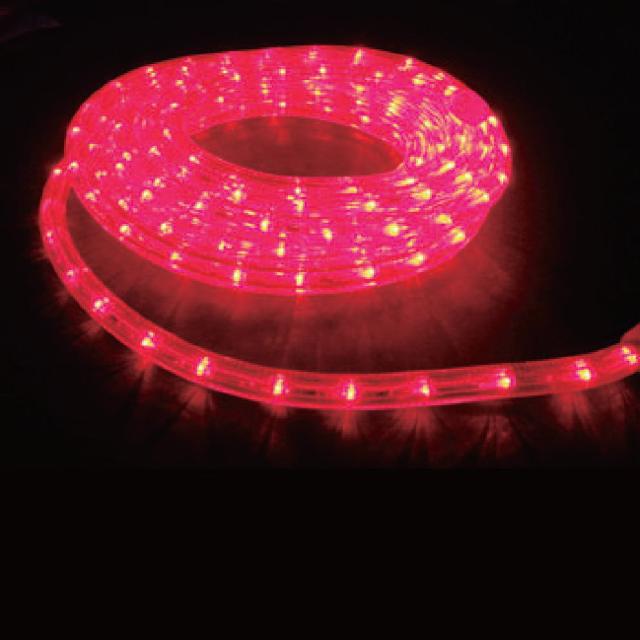 コロLED45R　【イルミネーション】φ13mmルミネチューブライト45mロール【レッド】【赤】【きれい】【美しい】【光】【冬】【クリスマス】【パーティー】【イベント】【飾り】【エコ】【電飾】【野外】【屋外】【雑貨】【グッズ】【かわいい】