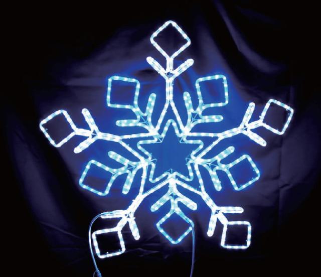 イルミネーション 屋外用 モチーフライト 雪の結晶