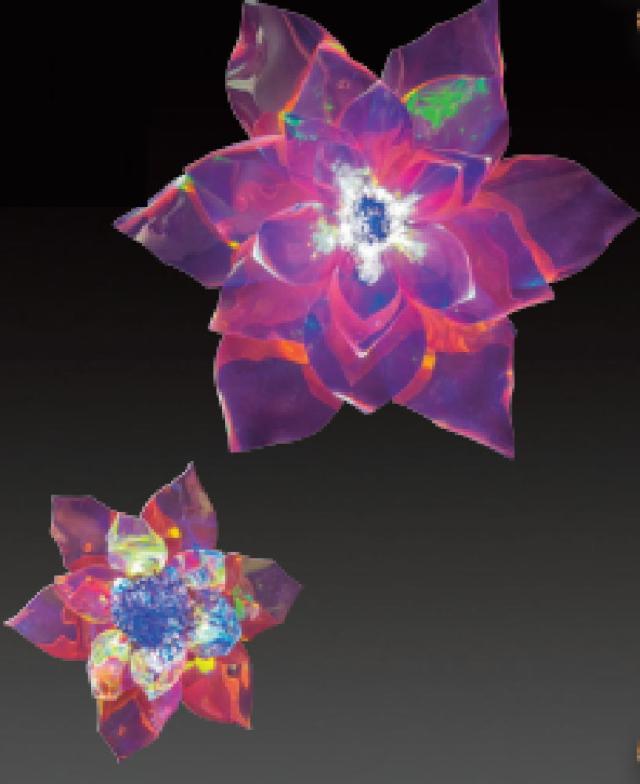 アミADS-GFW-PS　【イルミネーション】LEDドリームシャイングランドフラワー小【ピンク】【花】【カラフル】【モチーフ】【きれい】【美しい】【光】【冬】【クリスマス】【ツリー】【飾り】【エコ】【電飾】【LED】【野外】【屋外】【雑貨】【グッズ】【かの通販は 8,156円