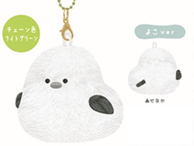 クラ127362【送料無料】【オリジナル】ぺたふれキーホルダー【よこむき】【シマエナガ】【鳥】【人形】【ドール】【マスコット】【ぬいぐるみ】【キーホルダー】【キーリング】【チャーム】【鍵】【雑貨】【グッズ】【かわいい】