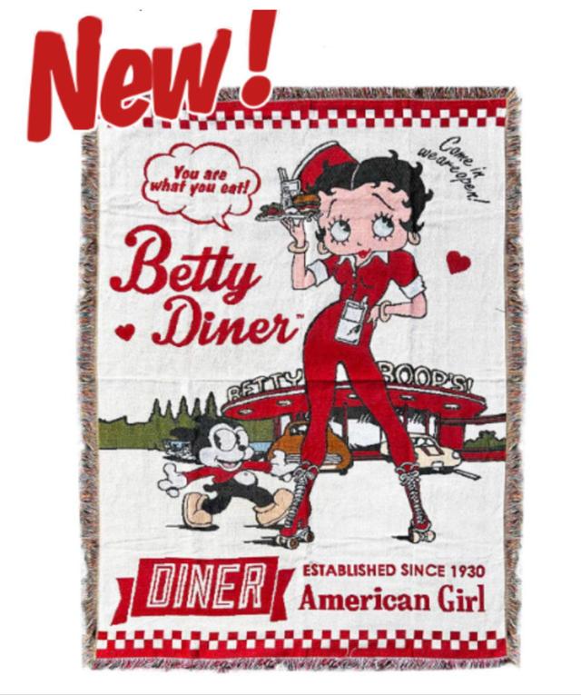 アメリカン ラグマット （ベティ・ブープ/ダイナーベティ） コットン製