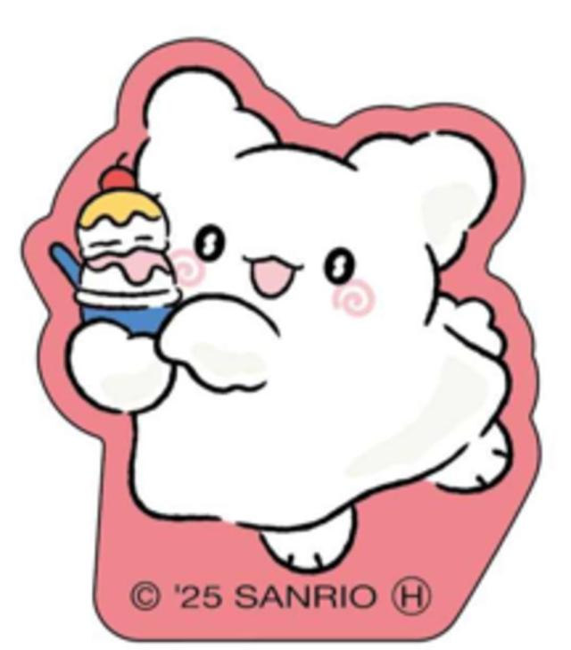 ケイHO-CST-IC 【セット商品】【10枚入り】【日本製】【サンリオキャラクターズ】蓄光ステッカー【アイス】【はなまるおばけ】【ステッカー】【シール】【文房具】【雑貨】【グッズ】【かわいい】