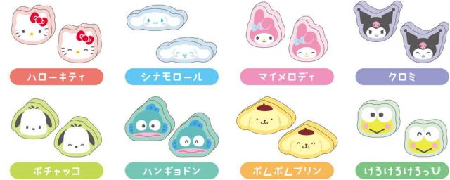 カミ305855　【セット商品】【80個入り】【サンリオキャラクターズ】シークレットボール入り消しゴム【ハローキティ】【マイメロディ】【クロミ】【シナモロール】【消しごむ】【けしごむ】【文房具】【学校】【勉強】【雑貨】【グッズ】【かわいい】