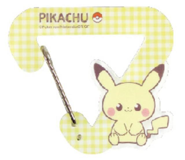 ティPM-5546597PC　【ポケットモンスター】ダイカットアクリルカラビナホルダー【ピカチュウ】【ポケピース】【ポケモン】【ゲーム】【アニメ】【映画】【キーホルダー】【キーリング】【チャーム】【鍵】【雑貨】【グッズ】【かわいい】