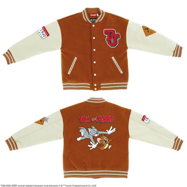 マル4105094100 【送料無料】【トムとジェリー】スタジャン【L】【キャッチアンドラン】【トム】【ジェリー】【ワーナー】【アニメ】【アウター】【ジャンパー】【服】【レディース】【女性】【メンズ】【男性】【ファッション】【雑貨】【グッズ】【かわいい】
