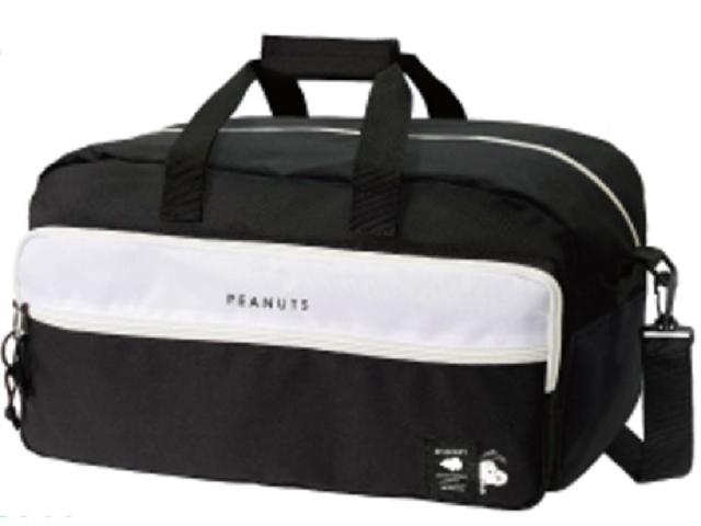 クラ130254 【スヌーピー】【SNOOPY】トラベルボストンバッグ【ホワイト】【白】【ピーナッツ】【ウッドストック】【すぬーぴー】【かばん】【カバン】【鞄】【収納】【ショルダー】【肩掛け】【斜め掛け】【お出かけ】【アウトドア】【旅行】【雑貨】【グッズ