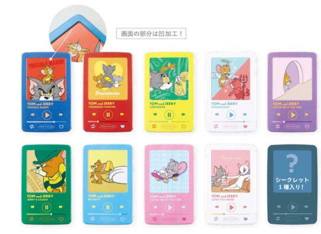 ティセット 【10個セット】【セット】【セット商品】【トムとジェリー】【Tom and Jerry】シークレットミュージックプレイヤー風缶バッジ【トム】【ジェリー】【ワーナー】【アニメ】【缶バッチ】【バッチ】【バッジ】【カンバッジ】【カンバッチ】【雑貨】
