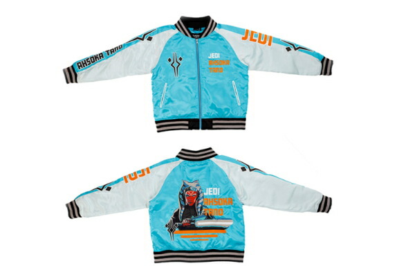 マル2535038000【送料無料】　STAR WARS　スター・ウォーズ　スカジャンL　アソーカ・タノ　マンダロリアン　映画　アウター　ジャンパー　服　メンズ　男性　ファッション　雑貨　グッズ　かわいい　TE