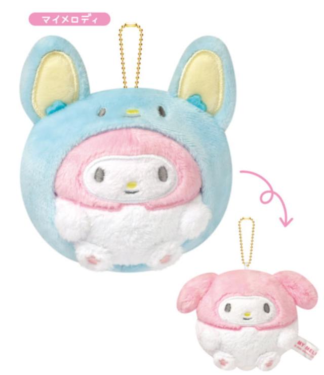 カミ306098 サンリオキャラクターズ かくれぬいキーホルダーマイ
