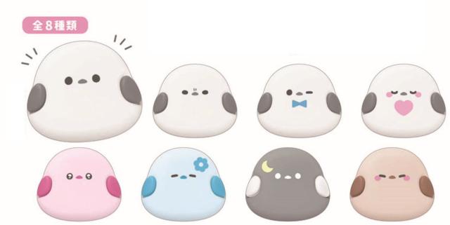 クラ133006 【80個セット】　【セット】　【セット商品】　オリジナル　トレーディングぷちスクイーズシマエナガ　動物　アニマル　人形　ドール　マスコット　おもちゃ　インテリア　子供　キッズ　雑貨　グッズ　かわいい