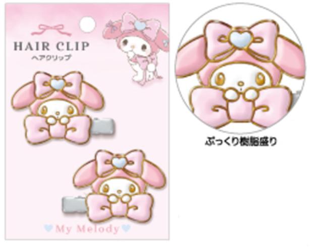 クラ135391 サンリオキャラクターズ エポキシ樹脂ヘアクリップマイ