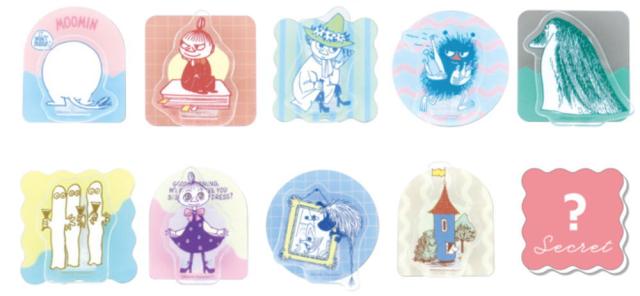 【10個セット】　【セット】　【セット商品】　ムーミン　Moomin　シークレットマグネットクリップcolor of funny　リトルミイ　アニメ　絵本　キャラクター　クリップ　留め　磁石　文房具　キッチン　インテリア　雑貨　グッズ　かわいい　【TE】