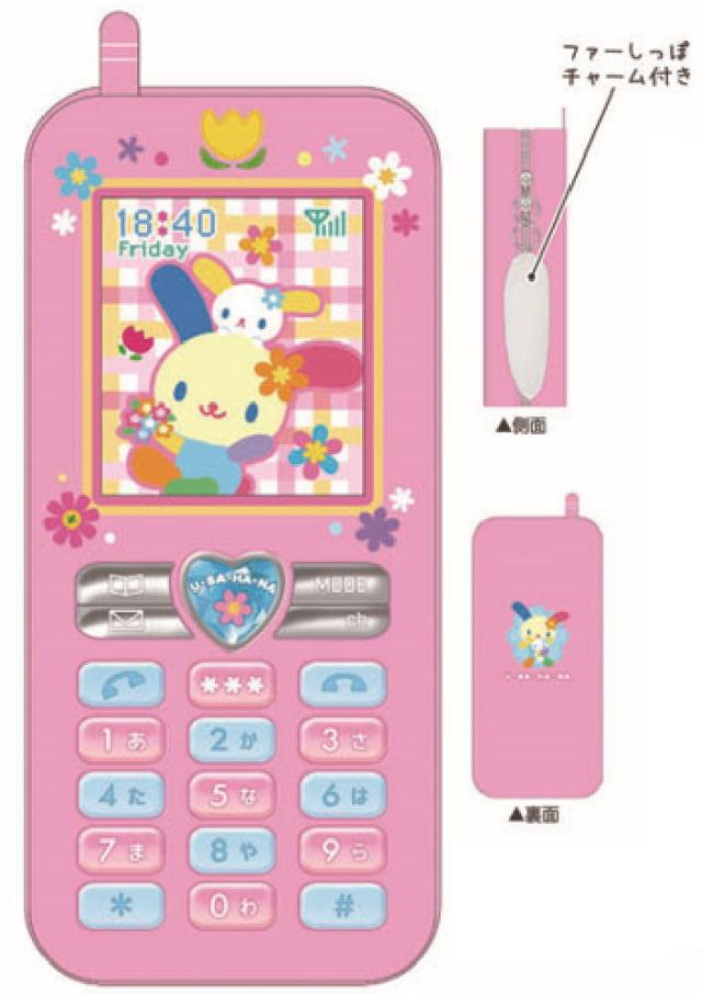 クラ135536 サンリオキャラクターズ ガラケー型ペンケースピンク