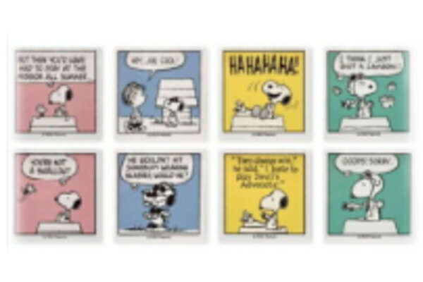 マリセットSPER-083 【8個セット】　【セット】　【セット商品】　スヌーピー　SNOOPY　ブラインドアクリルブロックコミック　ピーナッツ　ウッドストック　すぬーぴー　アニメ　キャラクター　フィギュア　置き物　コレクション　雑貨　グッズ　かわいい
