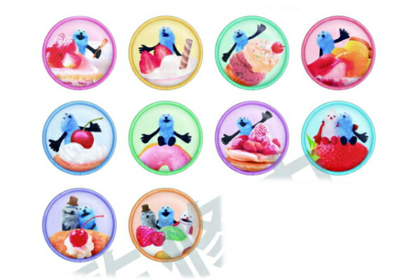 クラ137128 【送料無料】　【10個セット】　【セット】　【セット商品】　パペットスンスン　トレーディングクッションバッジスンスン　キャラクター　バッジ　バッチ　コレクション　雑貨　グッズ　かわいい　【TE】