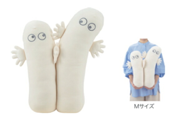 りぶ30810-04 【送料無料】　ムーミン　Moomin　抱きまくらM　ニョロニョロ　アニメ　絵本　キャラクター　モチハグ　抱き枕　ピロー　ぬいぐるみ　人形　ドール　マスコット　インテリア　雑貨　グッズ　かわいい　【TE】