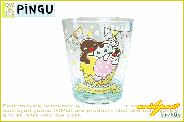 ピングー Pingu カラークリスタルカップ アイスクリーム コウテイペンギン アニマル アニメ ペンギン スイス の通販はau Pay マーケット ワールドショップ
