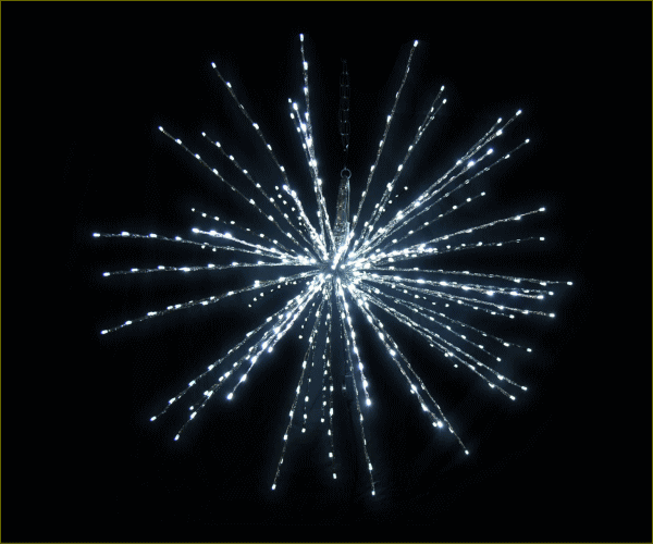 【イルミネーション】ツインクルソフトスター【ホワイト】【中】【星】【LED】【スタ】【装飾】【飾り】【アート】【輝き】【電飾】【モチーフ】【クリスマス】