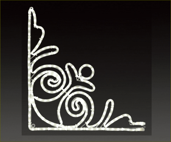 【イルミネーション】バロック【小】【マーク】【角】【ライン】【線】【組み合わせ】【連結】【LED】【2Ｄ】【装飾】【飾り】【アート】【輝き】【電飾】【モチーフ】【クリスマス】【かわいい】の通販は 13,042円