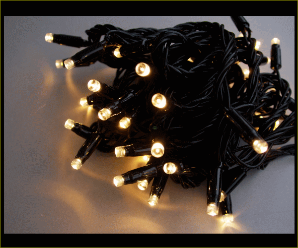 【LED】【ライト】【ストレートライト】LEDストレートコード100球【電球色】【ゴールド】【防水】【IP67】【防雨型】【100球】【電気工事業者用品】【連結用】【工事】【高輝度】【装飾】【電気工事】【イルミネーション】【クリスマス】【電飾】【省エネ】