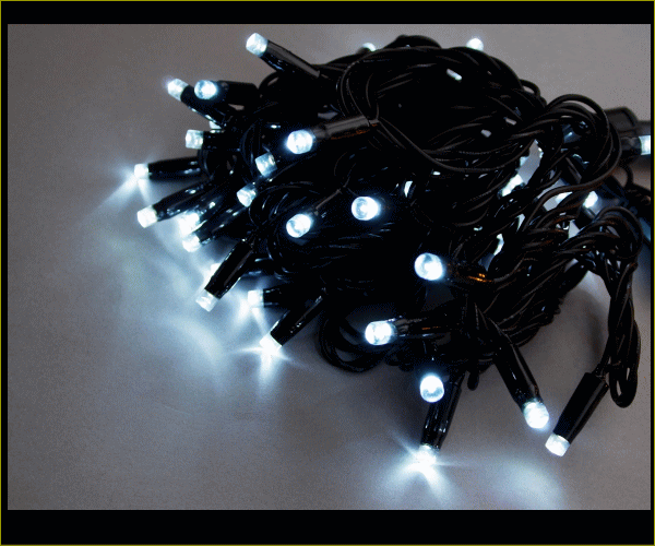 【LED】【ライト】【ストレートライト】LEDストレートコード100球【白】【ホワイト】【防水】【IP67】【防雨型】【100球】【電気工事業者用品】【連結用】【工事】【高輝度】【装飾】【電気工事】【イルミネーション】【クリスマス】【電飾】【省エネ】