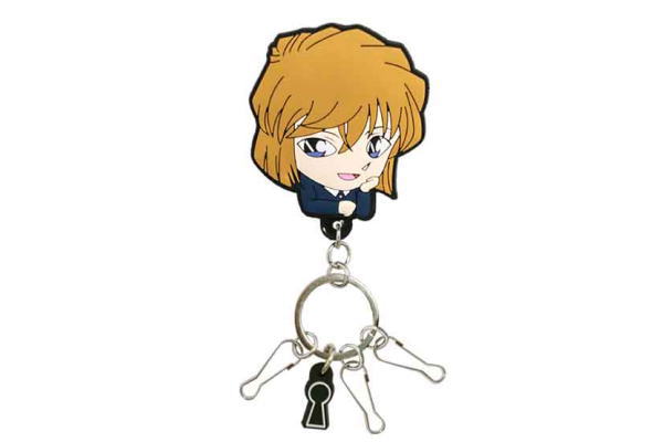 名探偵コナン ラバークリップキーチェーン 灰原哀 キーホルダー キーチェーン グッズ リール おもちゃ 雑貨 コの通販はau Pay マーケット ワールドショップ