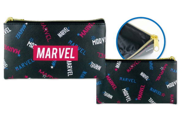 【マーベルキャラクター】フラットペンポーチ【チラシブラック】【ペンケース】【マーベル】【MARVEL】【アメコミ】【アニメ】【映画】【ヒーローズ】【ポーチ】【ペンケース】【筆箱】【学校】【文房具】【グッズ】【かわいい】