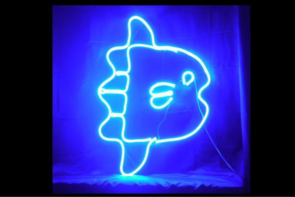 【ネオン】LEDネオンチューブ【マンボー】【マンボウ】【海】【魚】【ネオンライト】【電飾】【LED】【ライト】【BAR】【カフェ】【看板｜au PAY  マーケット