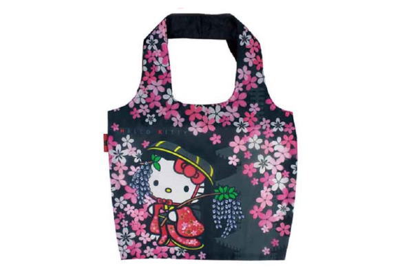 ハローキティ プレミアムエコバッグ さくらん Kitty キティ キティちゃん サンリオ バッグ ハンドバッグ 鞄 の通販はau Pay マーケット ワールドショップ