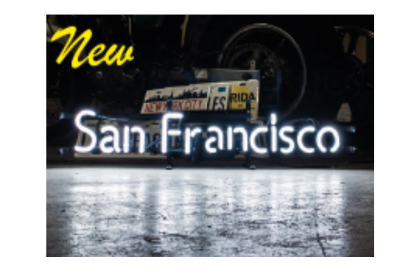 アメリカン雑貨】ネオンサイン【SAN FRANCISCO】【サンフランシスコ