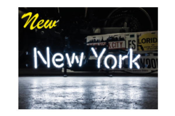 【アメリカン雑貨】ネオンサイン【NEW YORK】【ニューヨーク】【ネオン】【ネオンライト】【電飾】【看板】【かんばん】【アメリカ雑貨】【ライト】【ブリキ看板】【インテリア】【店舗】【USA】【ガレージ】【カフェ】【かわいい】【おしゃれ】
