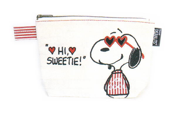 スヌーピー Snoopy 化粧ポーチ Snハートグラス ピーナッツ すぬーぴー ウッドストック コスメポーチ 小物入れ の通販はau Pay マーケット ワールドショップ