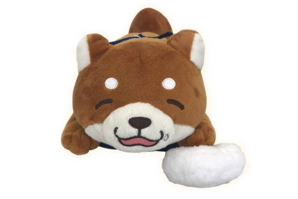 忠犬もちしば】ぬいぐるみ【S】【おかかながら寝】【犬】【いぬ】【忠