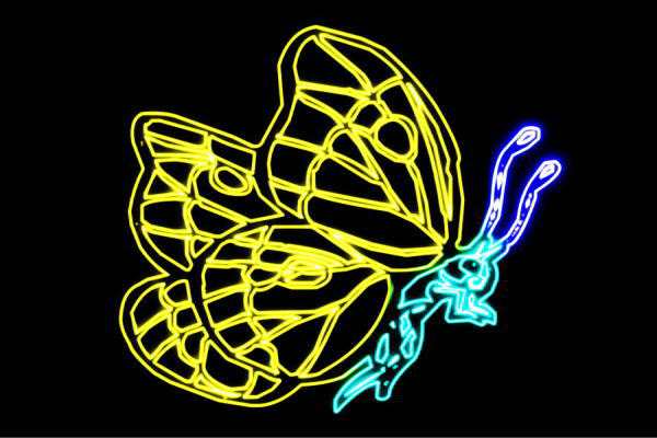 ネオン バタフライ ちょうちょ 蝶々 昆虫 虫 ネオンライト 電飾 Led ライト サイン Neon 看板 イの通販はau Pay マーケット ワールドショップ
