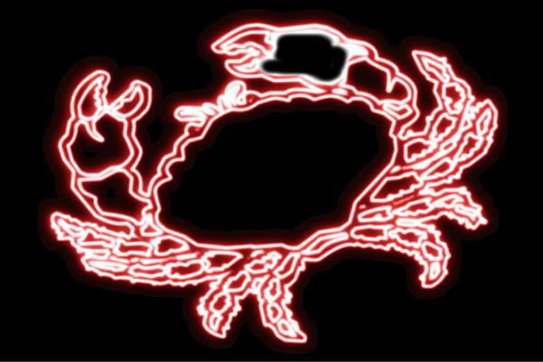 【ネオン】カニ【蟹】【かに】【海】【アニマル】【動物】【ネオンライト】【電飾】【LED】【ライト】【サイン】【neon】【看板】【イルミネーション】【インテリア】【店舗】【ネオンサイン】【アメリカン雑貨】【かわいい】【おしゃれ】の通販は 287,370円