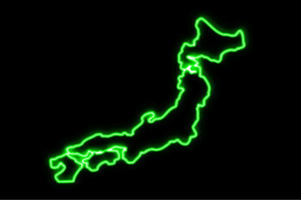 【ネオン】日本地図【地図】【ちず】【日本】【マップ】【MAP】【JAPAN】【ネオンライト】【電飾】【LED】【ライト】【サイン】【neon】｜au  PAY マーケット