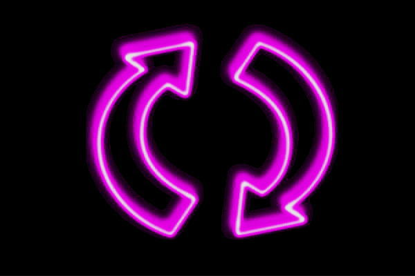 ネオン 矢印 やじるし アイコン マーク ループ 記号 ネオンライト 電飾 Led ライト サイン Neon の通販はau Pay マーケット ワールドショップ