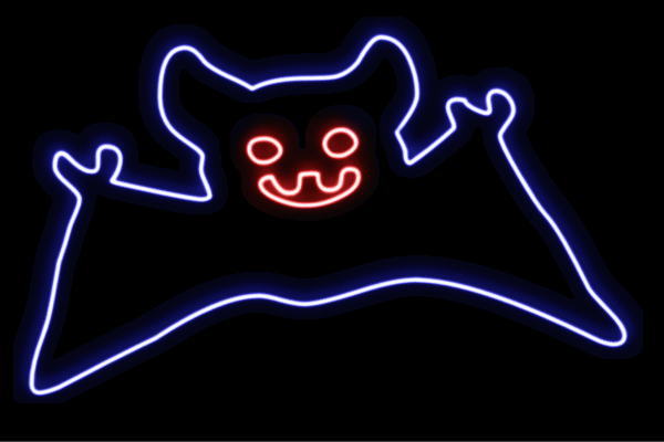 【ネオン】コウモリ【こうもり】【バンパイア】【ハロウィン】【トリ】【鳥】【動物】【アニマル】【ネオンライト】【電飾】【LED】【ライト】【サイン】【neon】【看板】【イルミネーション】【インテリア】【店舗】【ネオンサイン】【アメリカン雑貨】【おしゃれ】の通販は 19,950円
