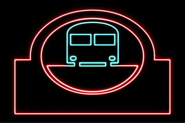 【ネオン】電車【2】【トレイン】【でんしゃ】【乗り物】【列車】【鉄道】【アイコン】【イラスト】【ネオンライト】【電飾】【LED】【ライト】【サイン】【neon】【看板】【イルミネーション】【インテリア】【店舗】【ネオンサイン】【アメリカン雑貨】【おしゃれ】