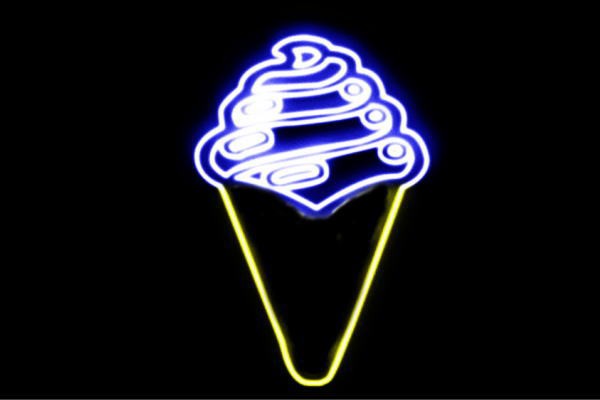 ネオン ソフトクリーム 3 Ice Cream アイスクリーム アイス イラスト ネオンライト 電飾 Led ライト サの通販はau Pay マーケット ワールドショップ