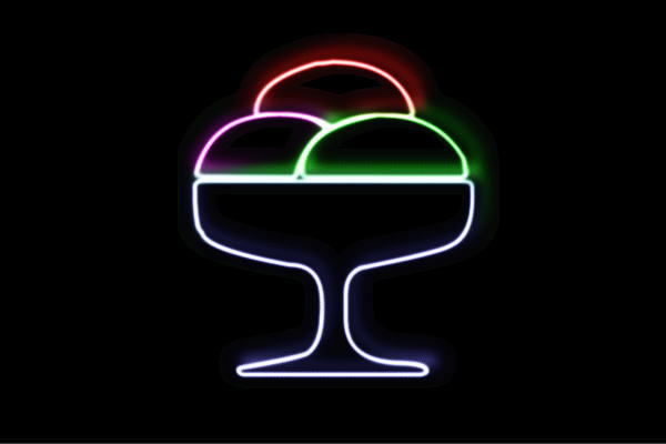 【ネオン】アイスクリーム【23】【ソフトクリーム】【ICE CREAM】【アイス】【アイコン】【ネオンライト】【電飾】【LED】【ライト】【サイン】【neon】【看板】【イルミネーション】【インテリア】【店舗】【ネオンサイン】【アメリカン雑貨】【おしゃれ】【かわいい】