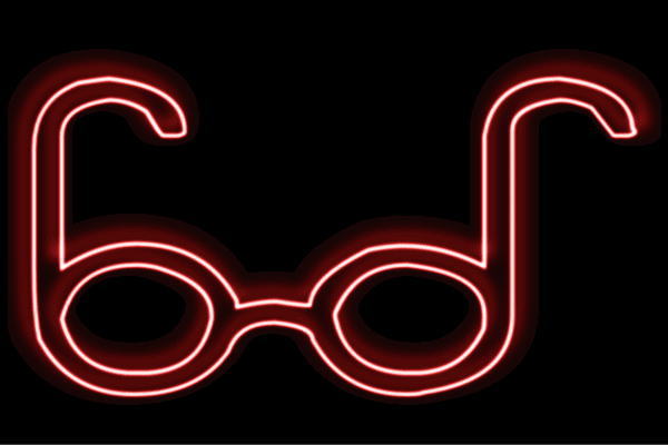 【ネオン】メガネ【3】【眼鏡】【めがね】【だてメガネ】【サングラス】【ネオンライト】【電飾】【LED】【ライト】【サイン】【neon】【看板】【イルミネーション】【インテリア】【店舗】【ネオンサイン】【アメリカン雑貨】【おしゃれ】【かわいい】