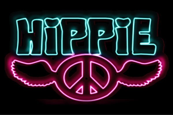 ネオン Hippie ヒッピー カウンターカルチャー アメリカ アイコン イラスト ネオンライト 電飾 Led ライトの通販はau Pay マーケット ワールドショップ