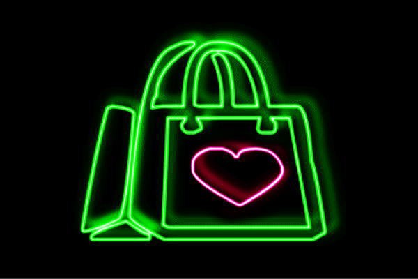 ネオン 鞄 3 カバン かばん バッグ ケース イラスト アイコン ネオンライト 電飾 Led ライト サイの通販はau Pay マーケット ワールドショップ